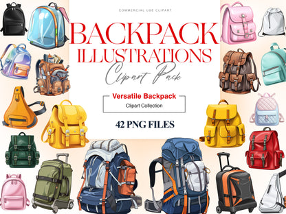 Backpack Clipart