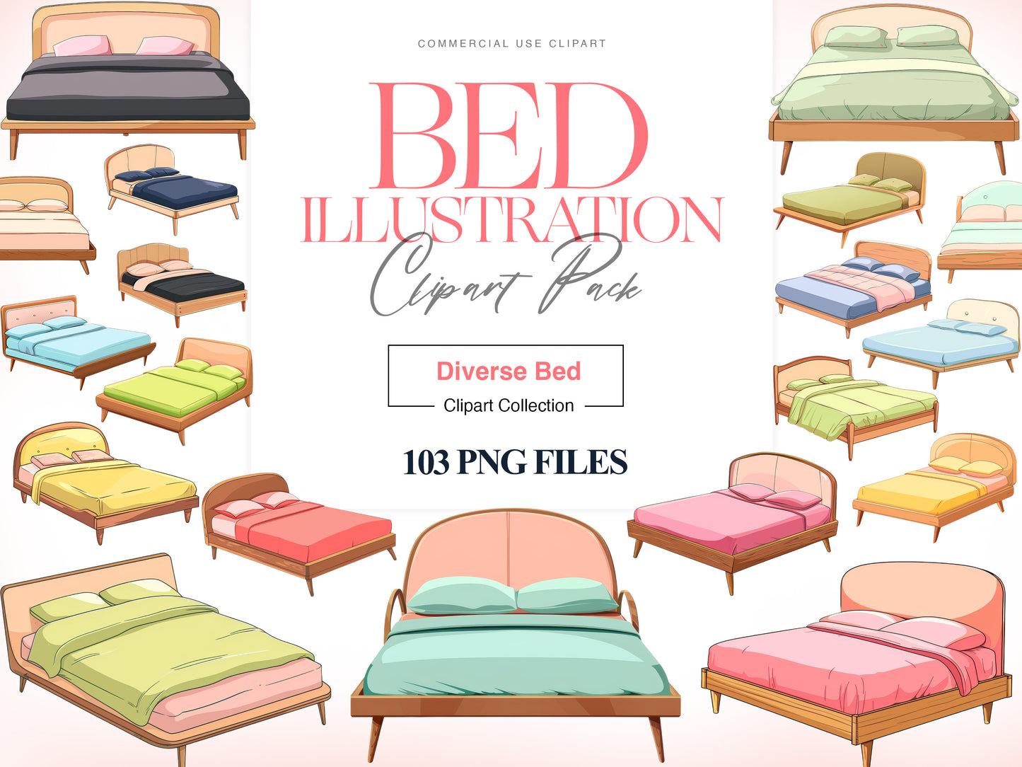 Bed Clipart