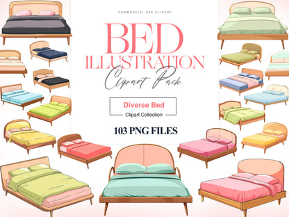 Bed Clipart