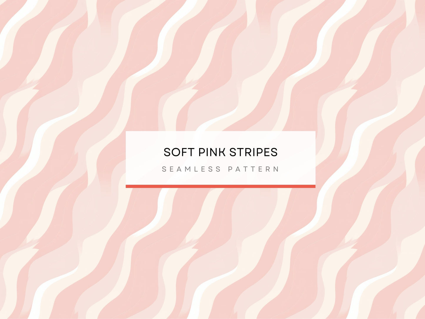 Beige and pink stripes