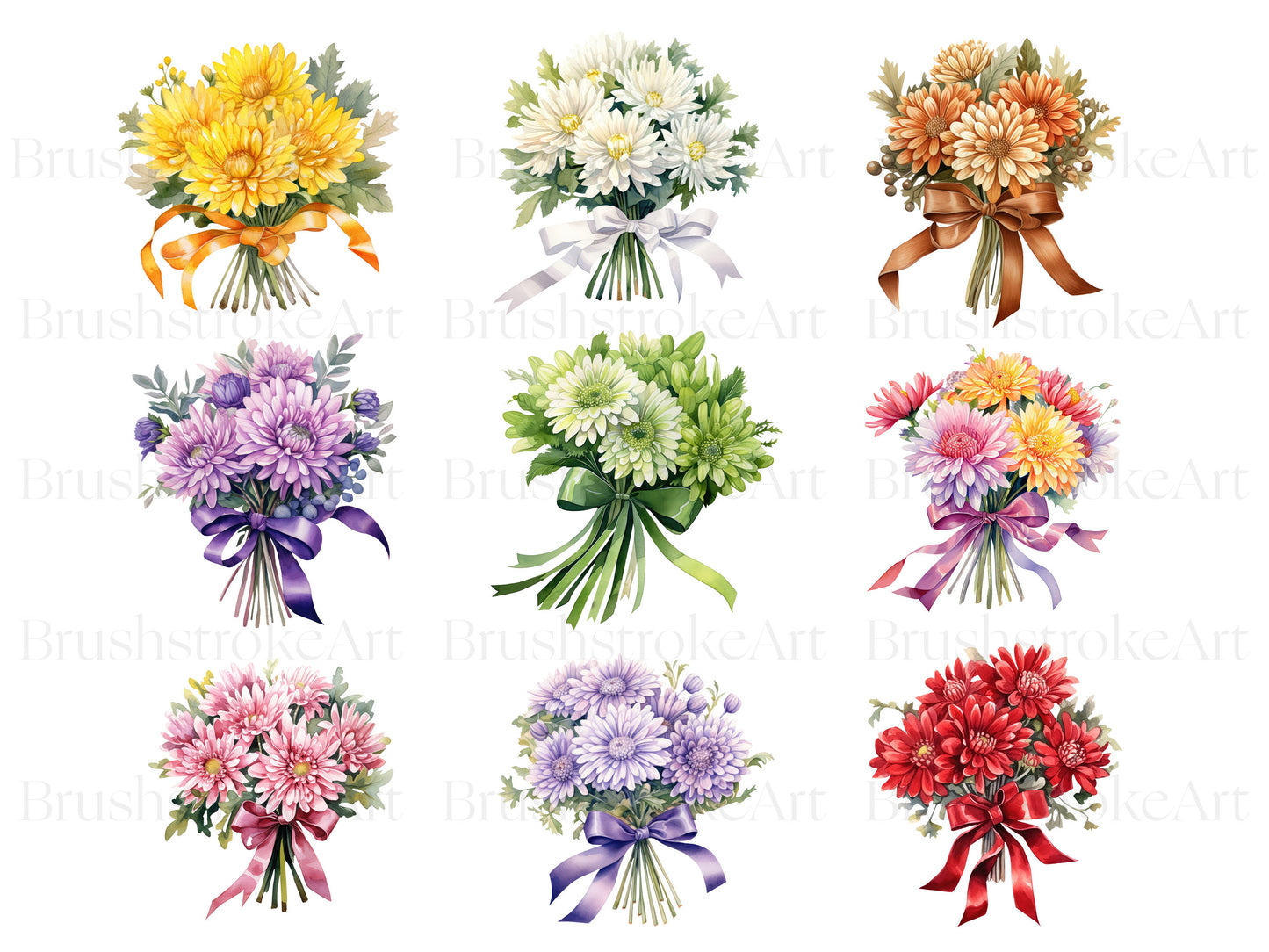 Bouquet watercolor