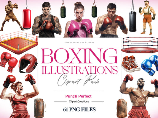 Boxing  Clipart