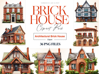 Brick House Clipart