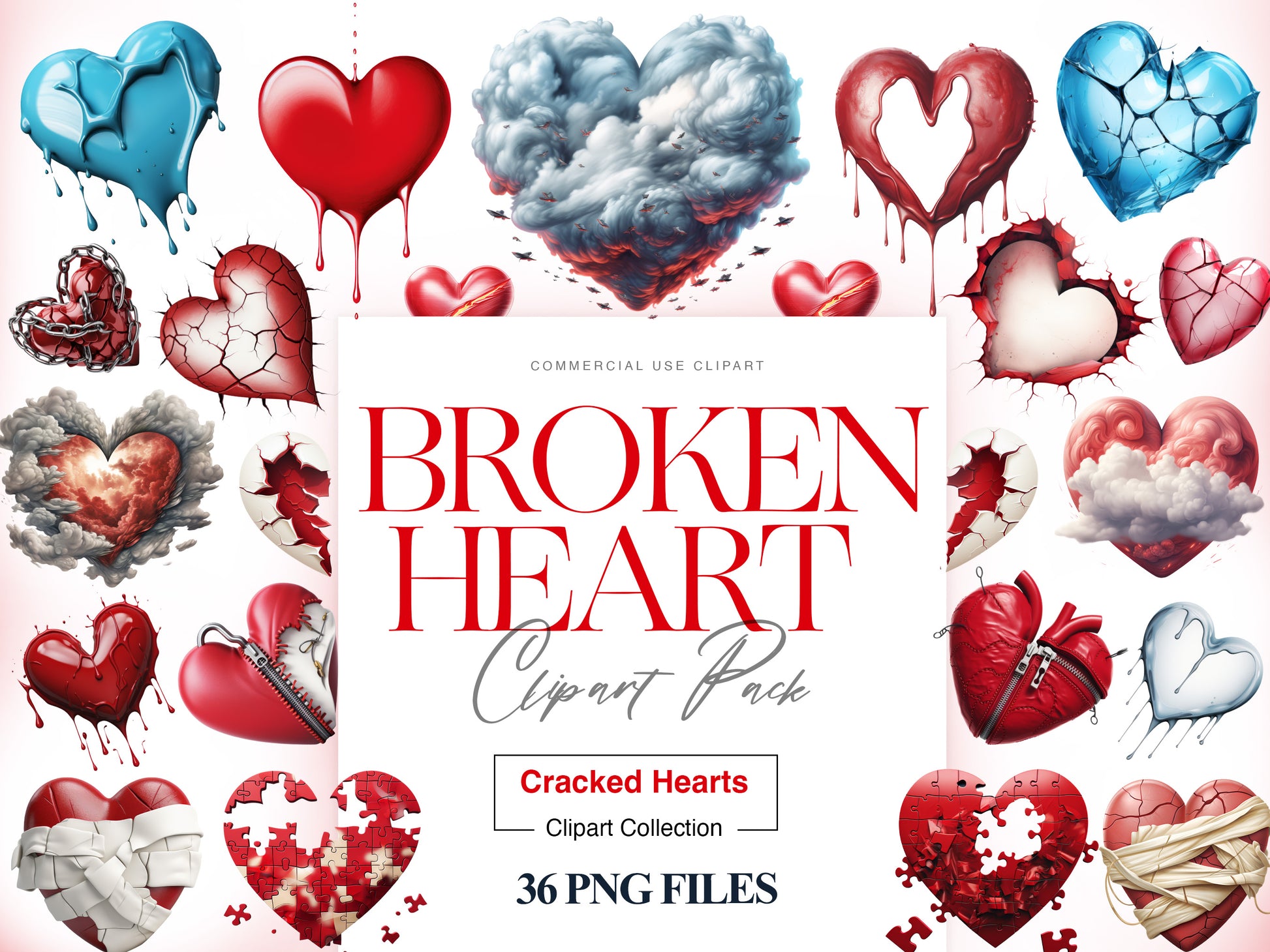 Broken Heart Clipart