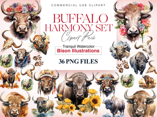 Buffalo Clipart