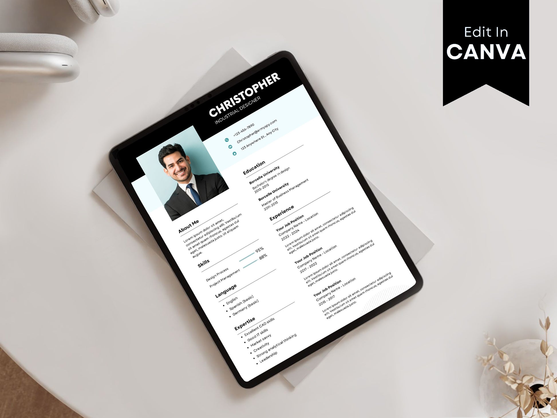 Canva Resume