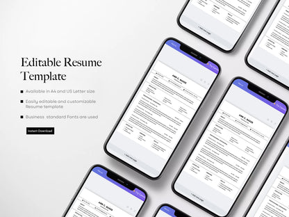 Canva Resume