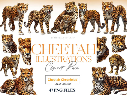 Cheetah Clipart