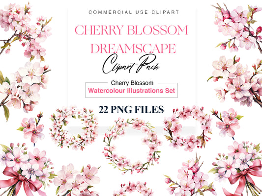 Cherry blossom clipart
