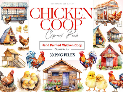 Chicken Coop Clipart