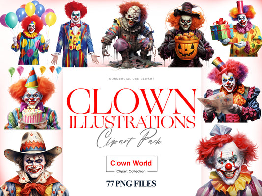 Clown Clipart