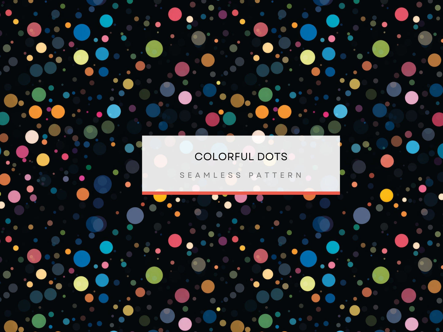 Colorful dots patterns