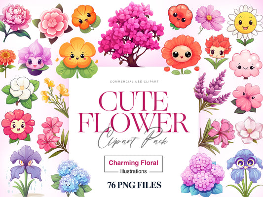 Cute Flower Clipart