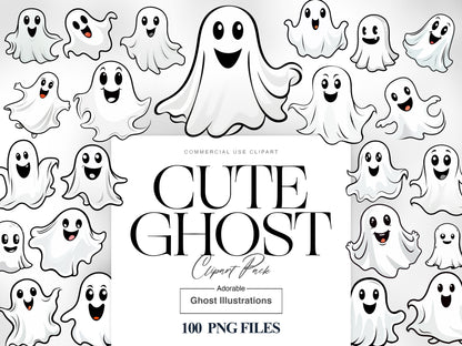 Cute Ghost Clipart