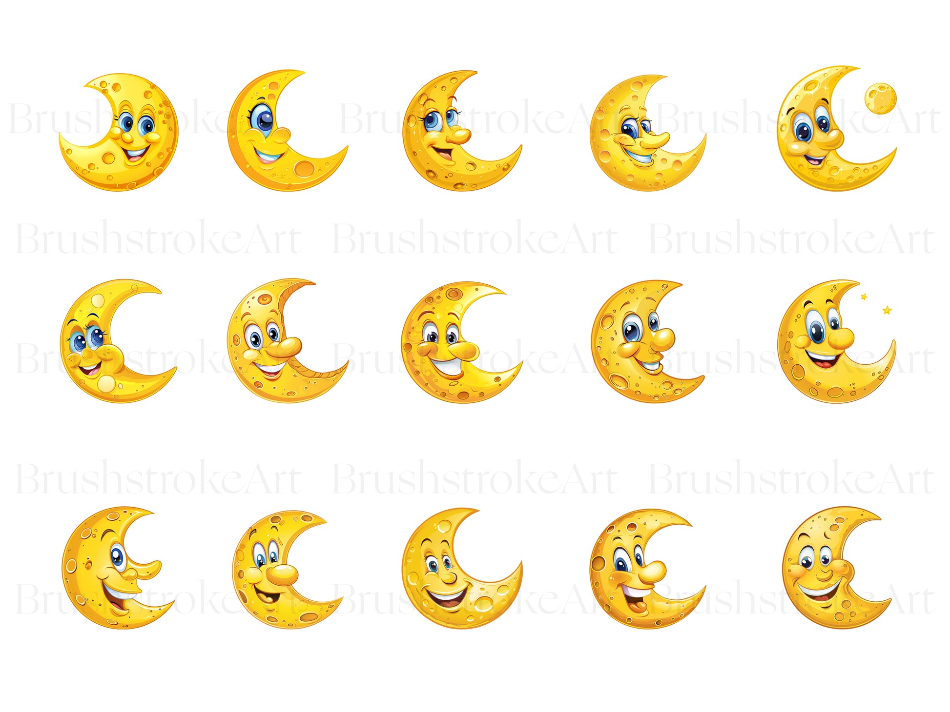 Cute Moons