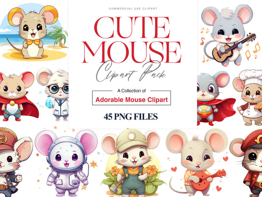 Cute Mouse Clipart