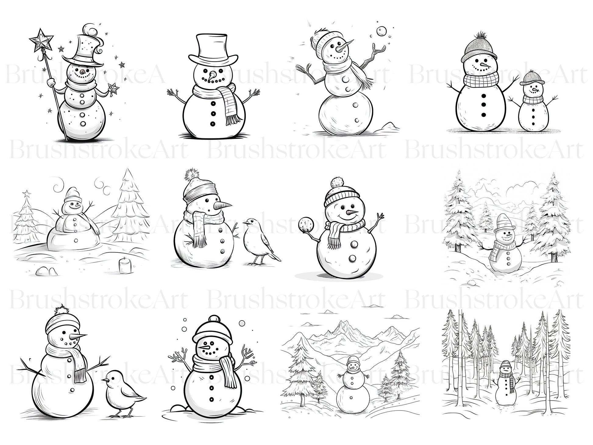 Cute Snowmen