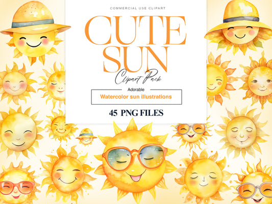 Cute Sun Clipart