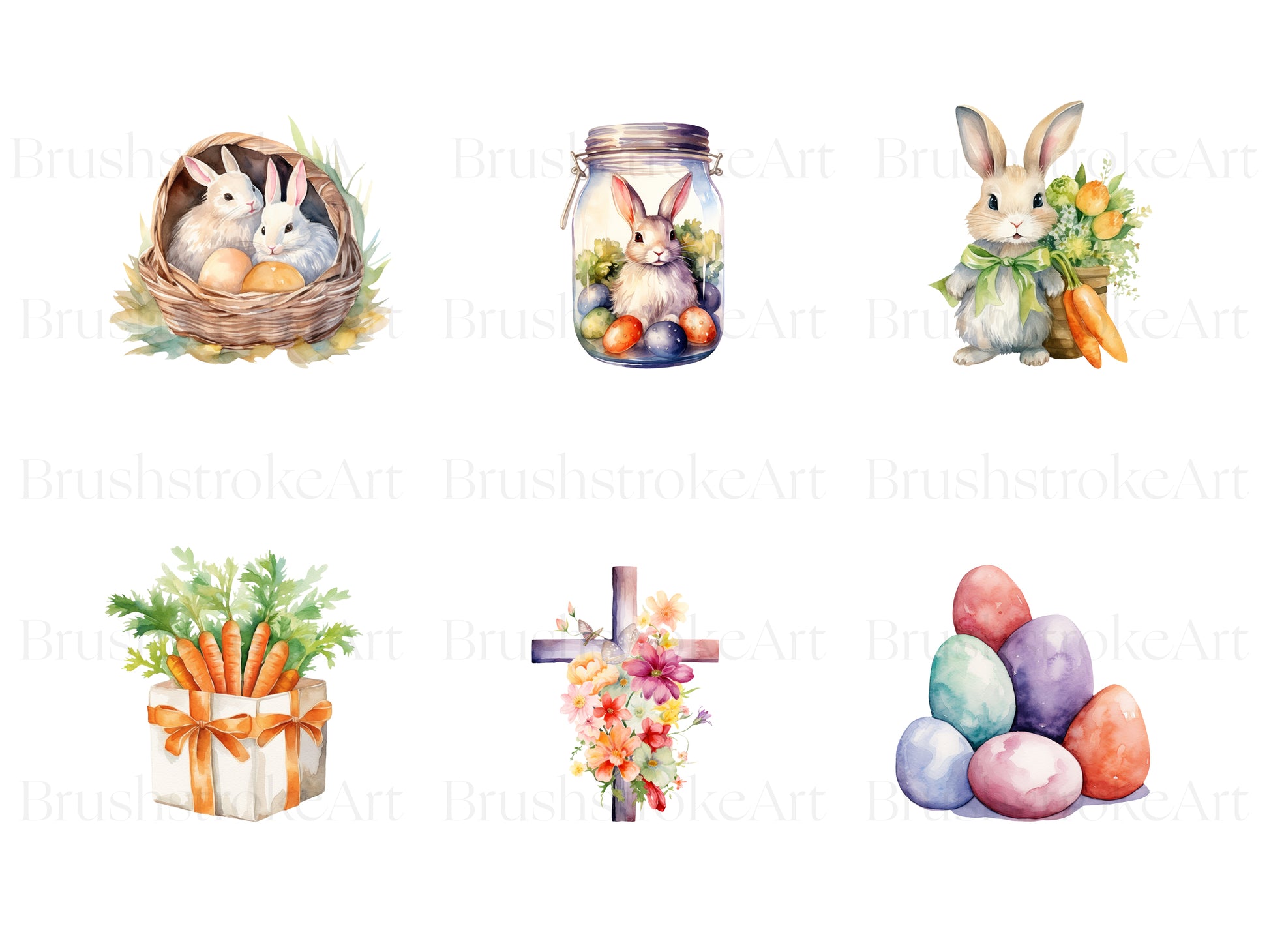 Easter Eggs Clipart