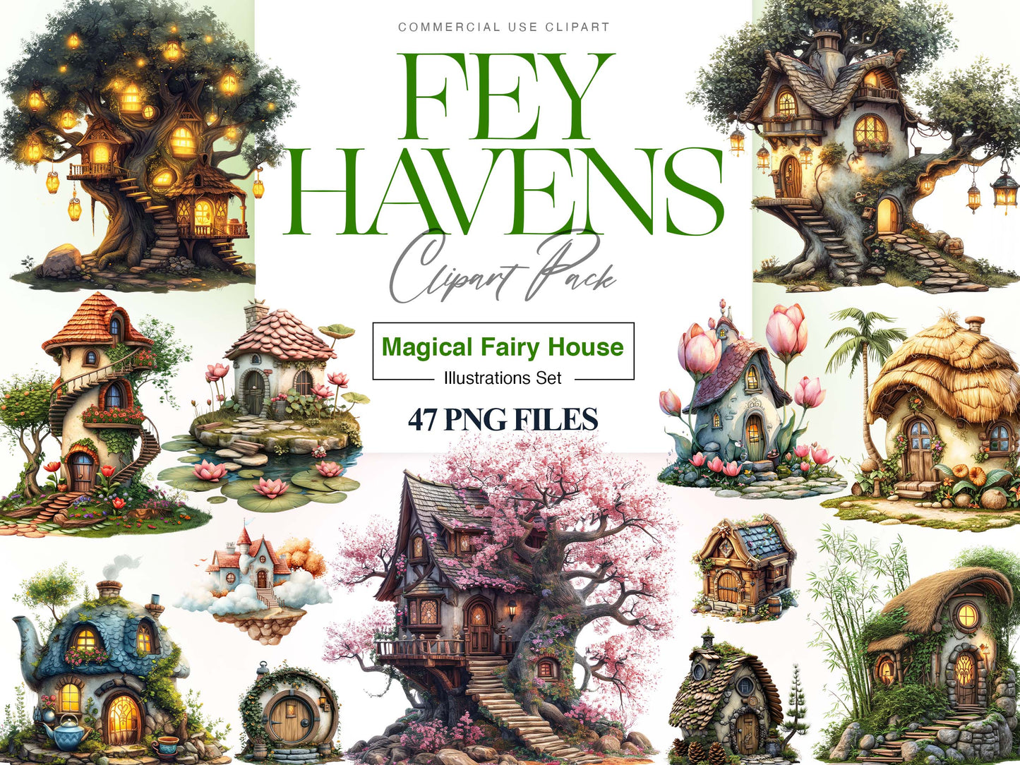 Fairy House Clipart