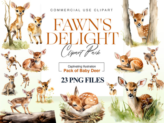 Fawn clipart