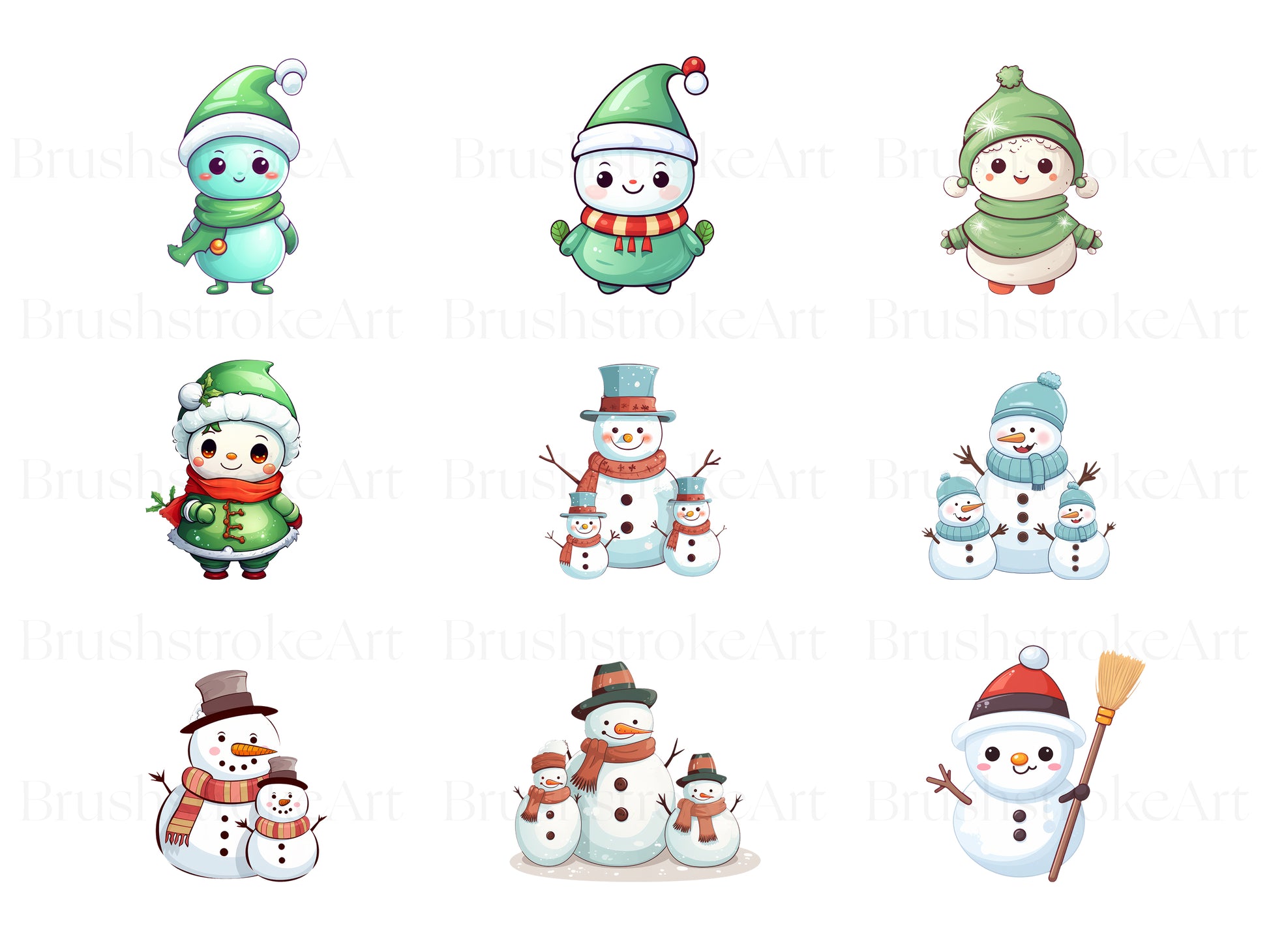 Festive Snowmen