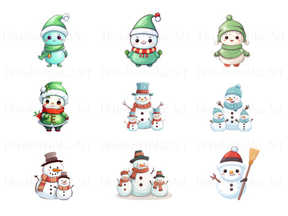 Festive Snowmen