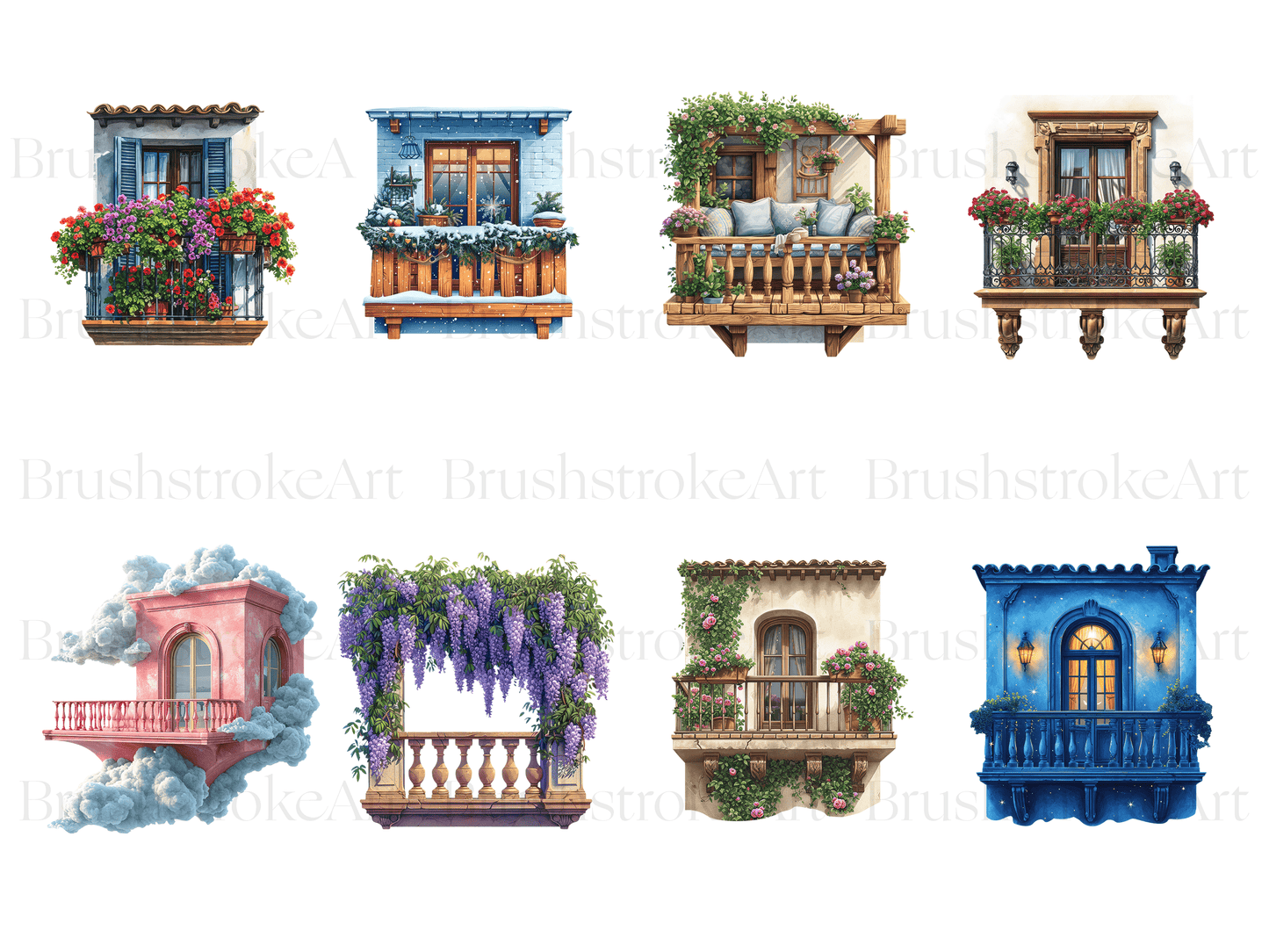 Floral Balcony