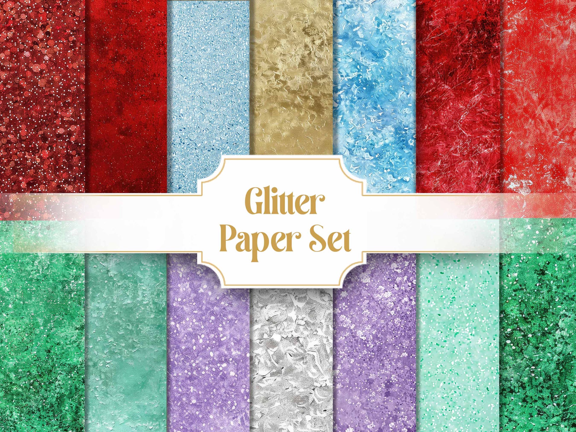 Glitter Digital Papers