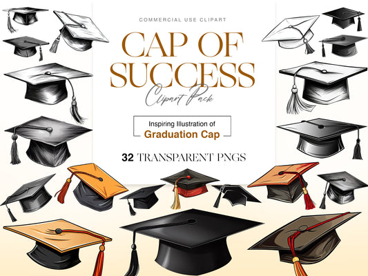 Graduation cap clipart