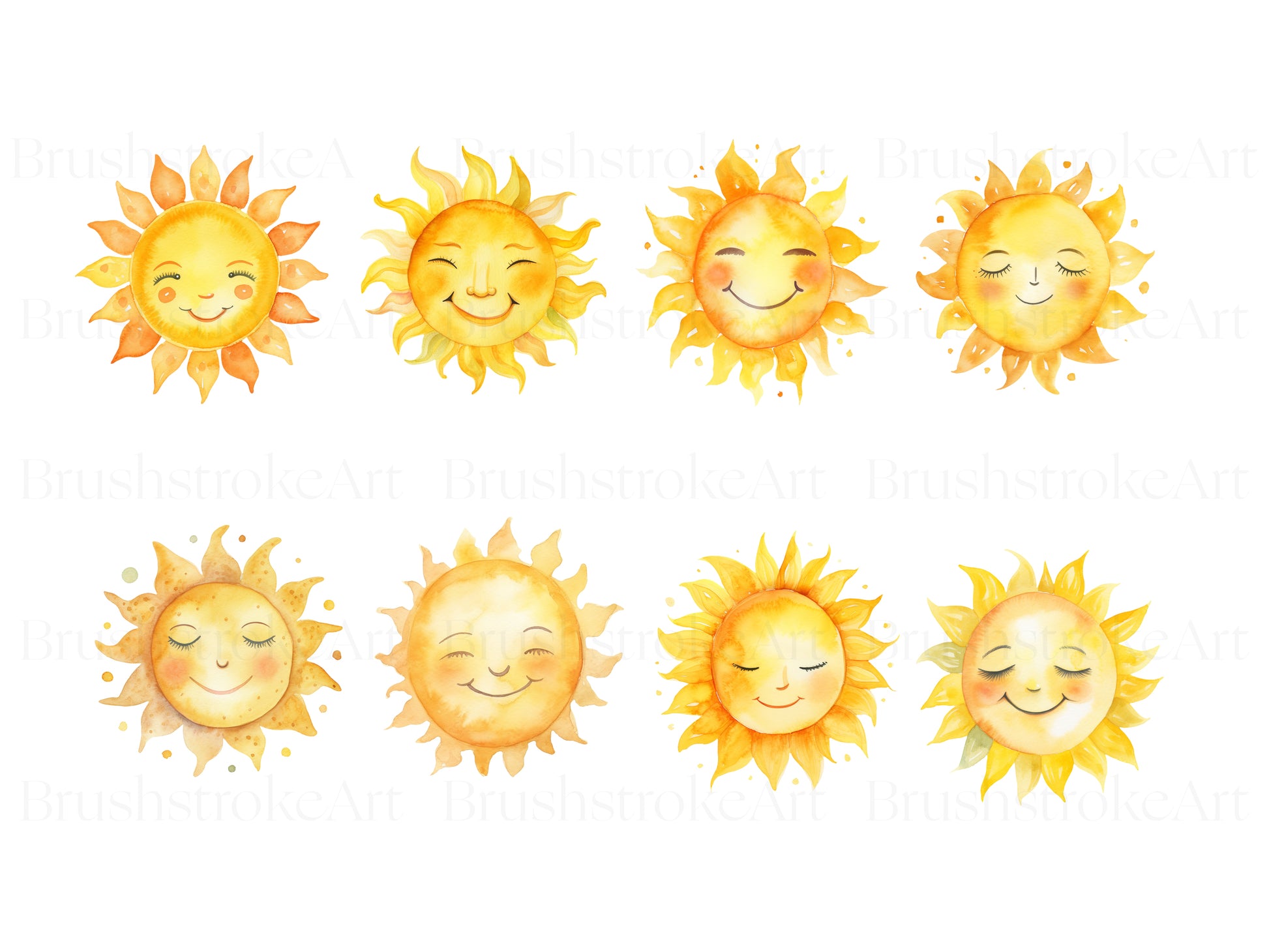 Happy Sun Clipart