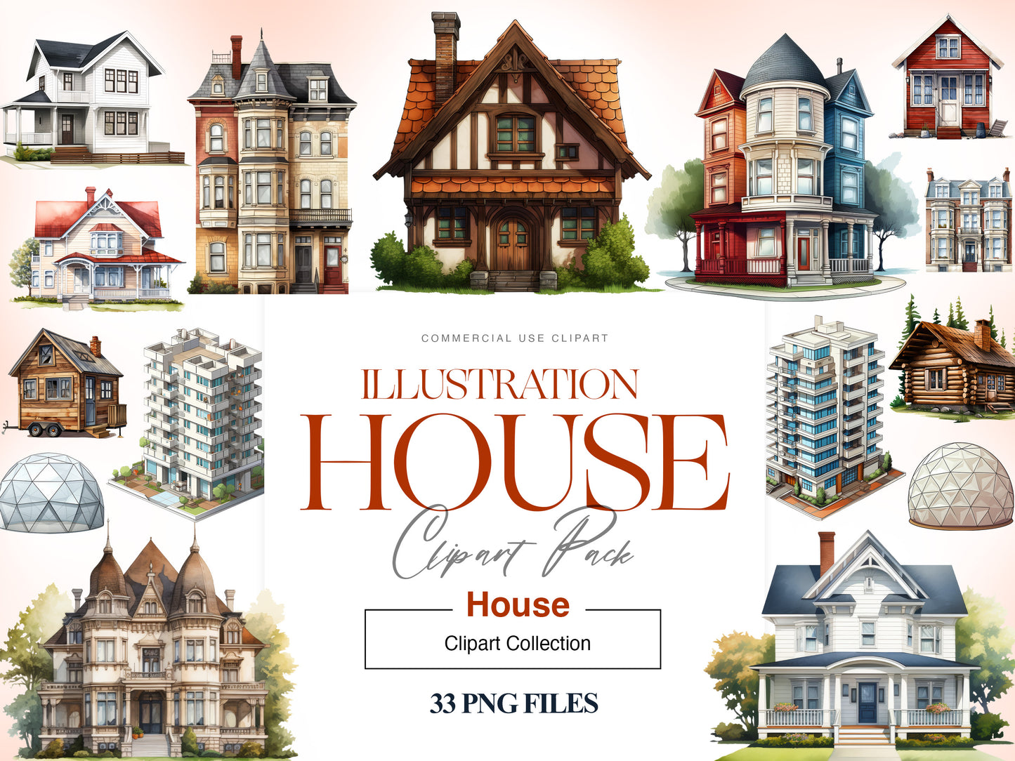 Houses Clipart