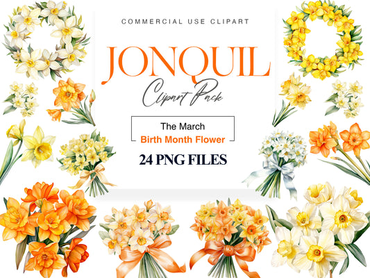 Jonquil clipart