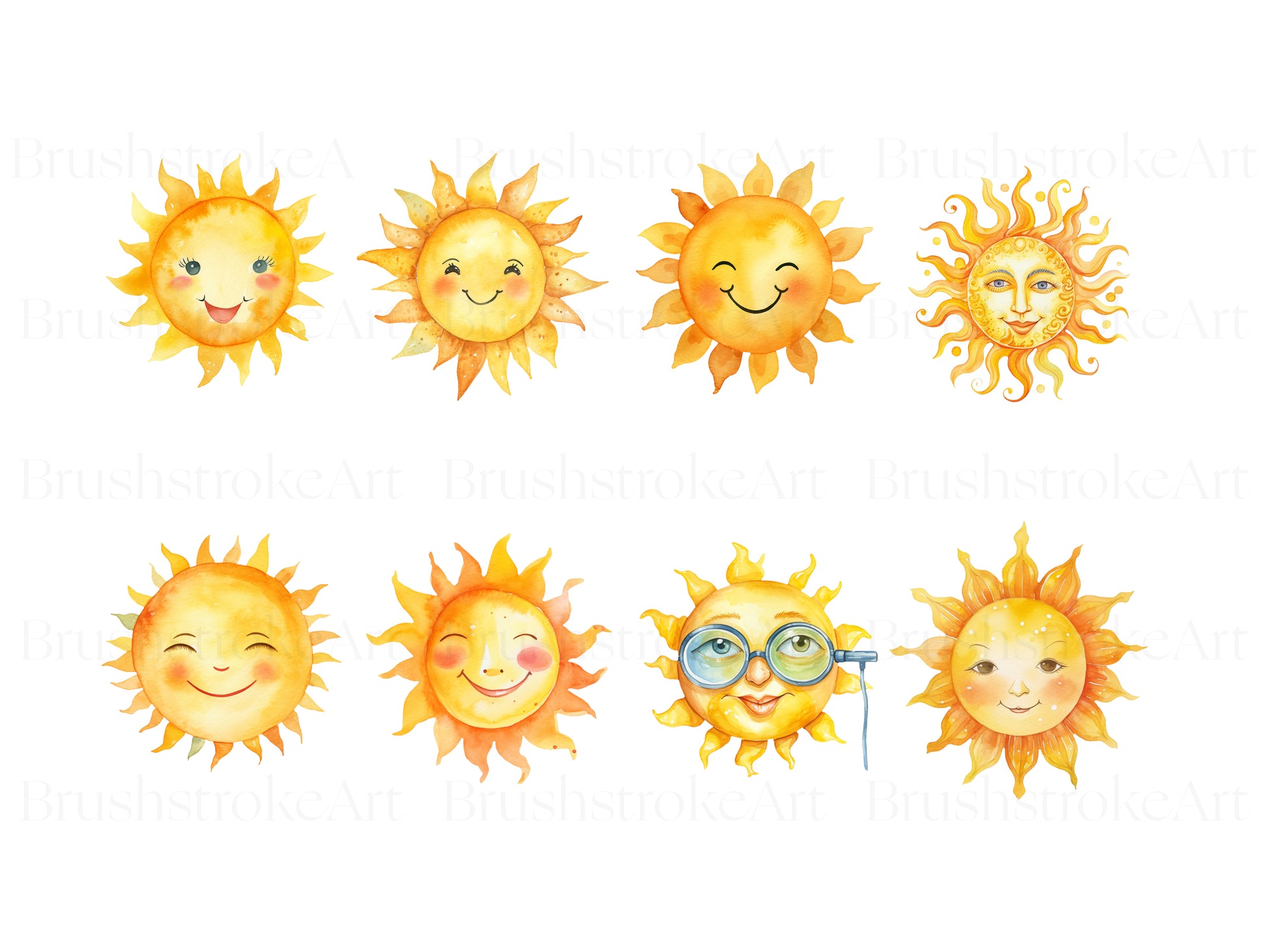 Kawaii Sun Clipart