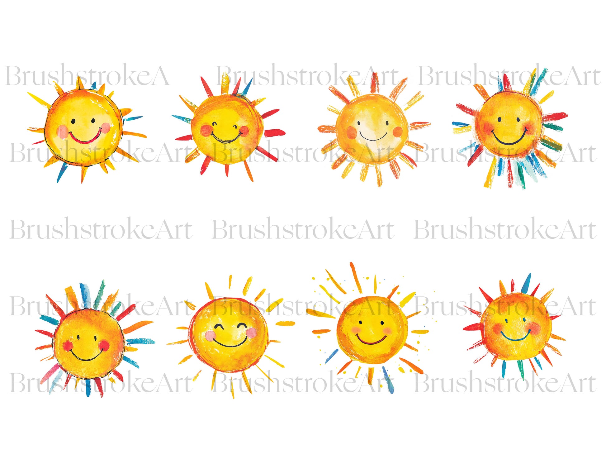 Kawaii Sun Clipart