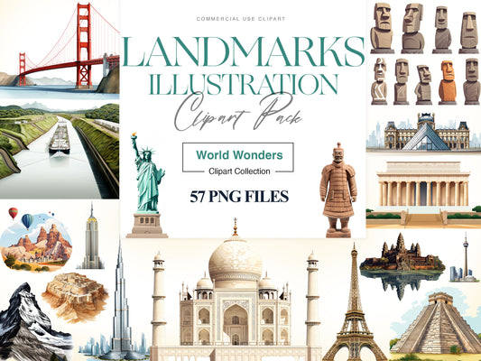 Landmarks Clipart