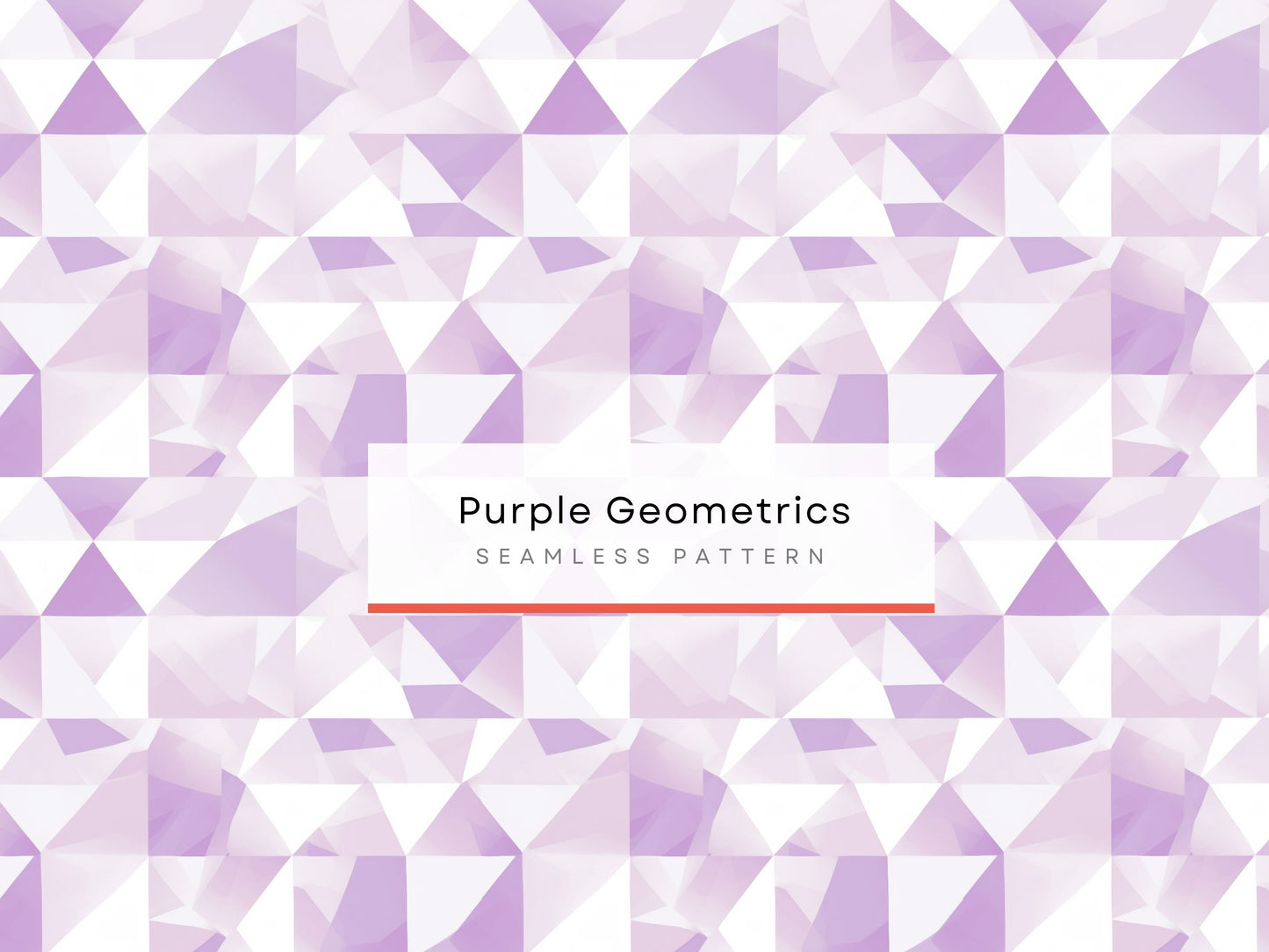 Light purple geometric design