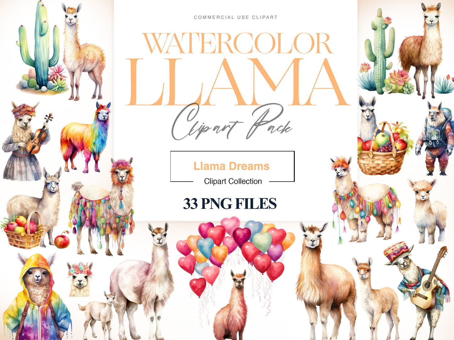 Llama Clipart