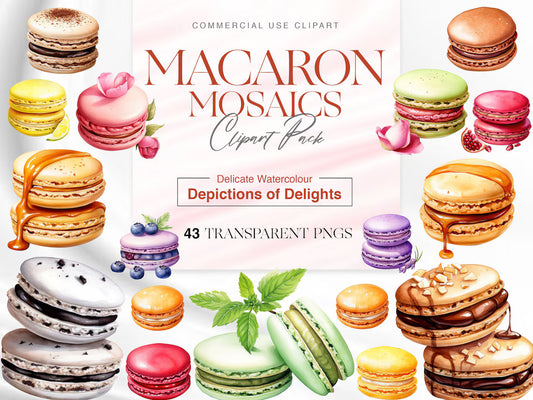 Macaron Clipart