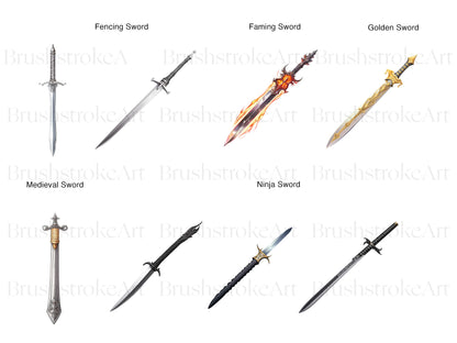 Magic Sword Clipart