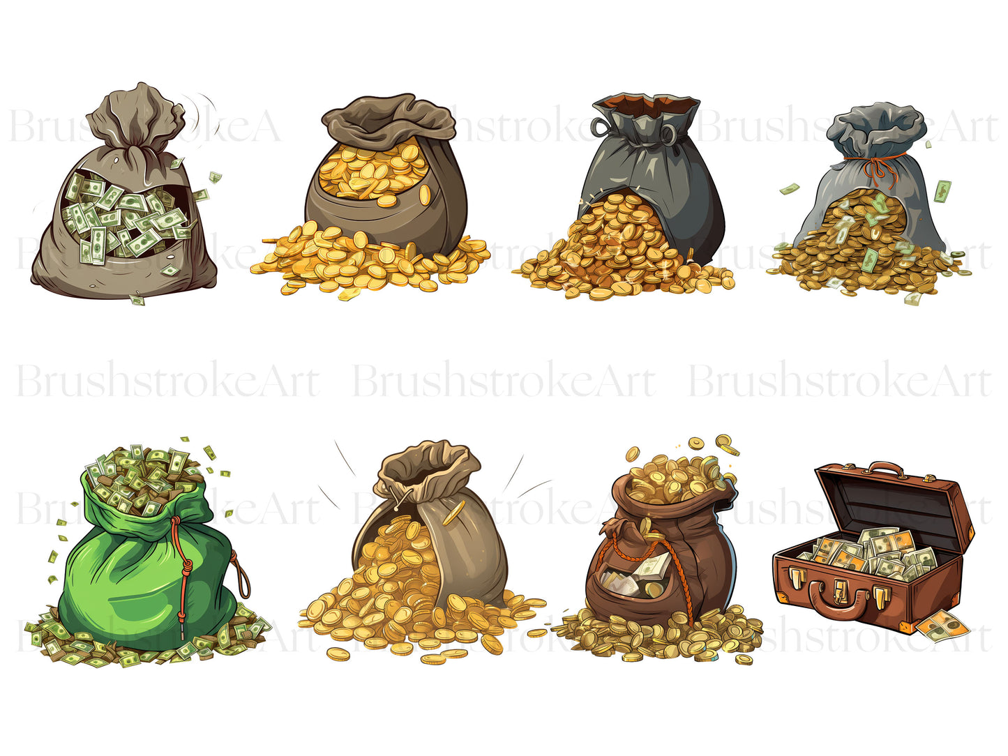 Money Bag Clipart