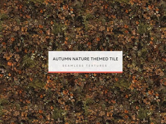 Nature themed tile