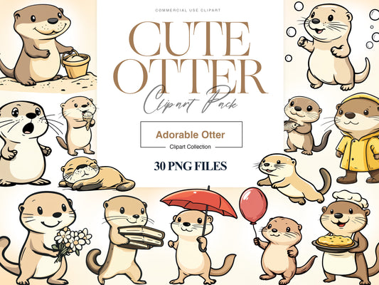 Otter Clipart