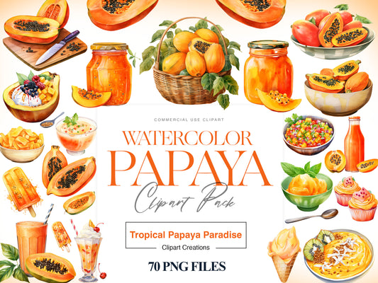 Papaya Clipart