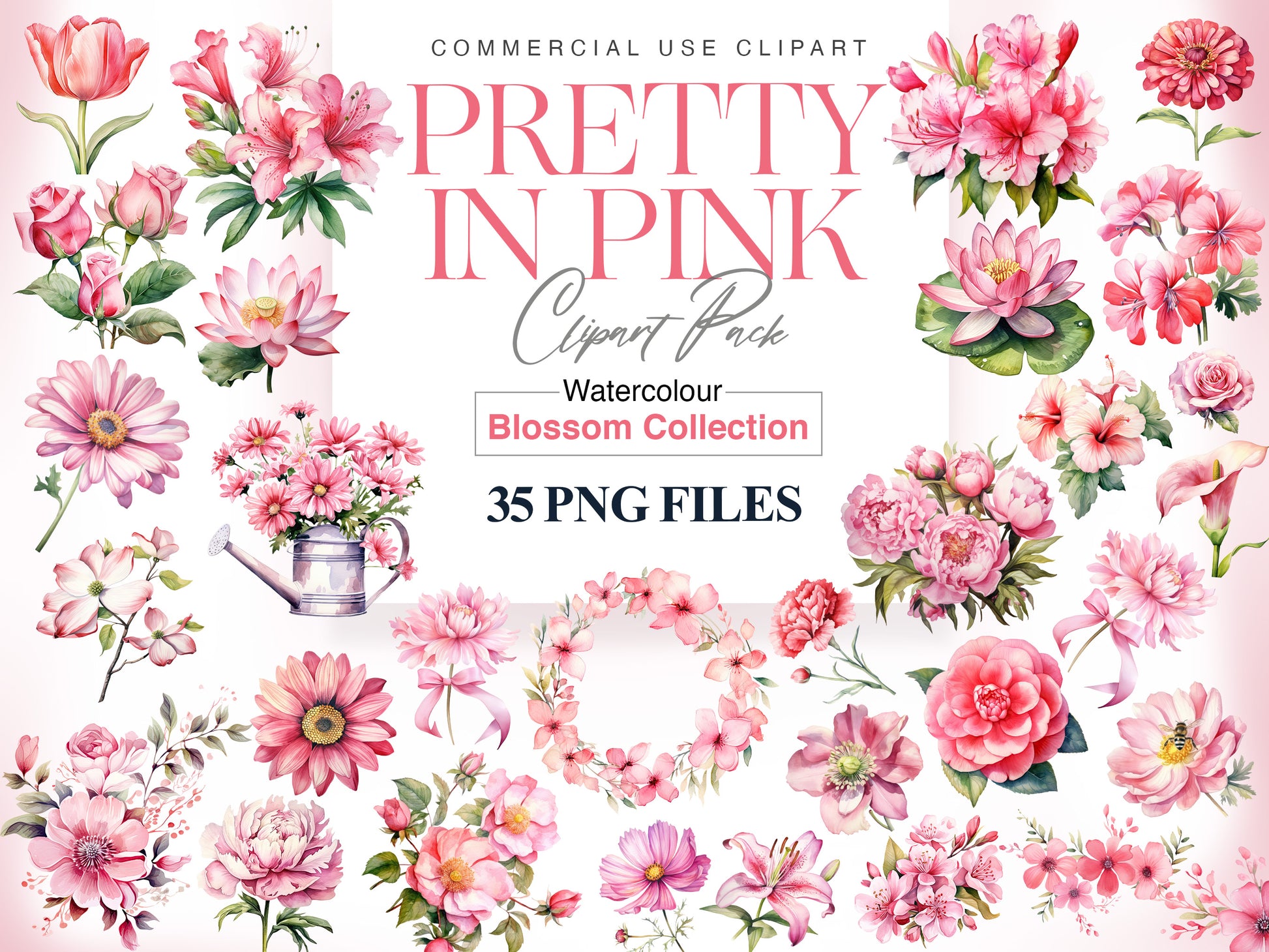 Pink Flower Clipart