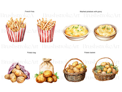 Potatoes Clipart