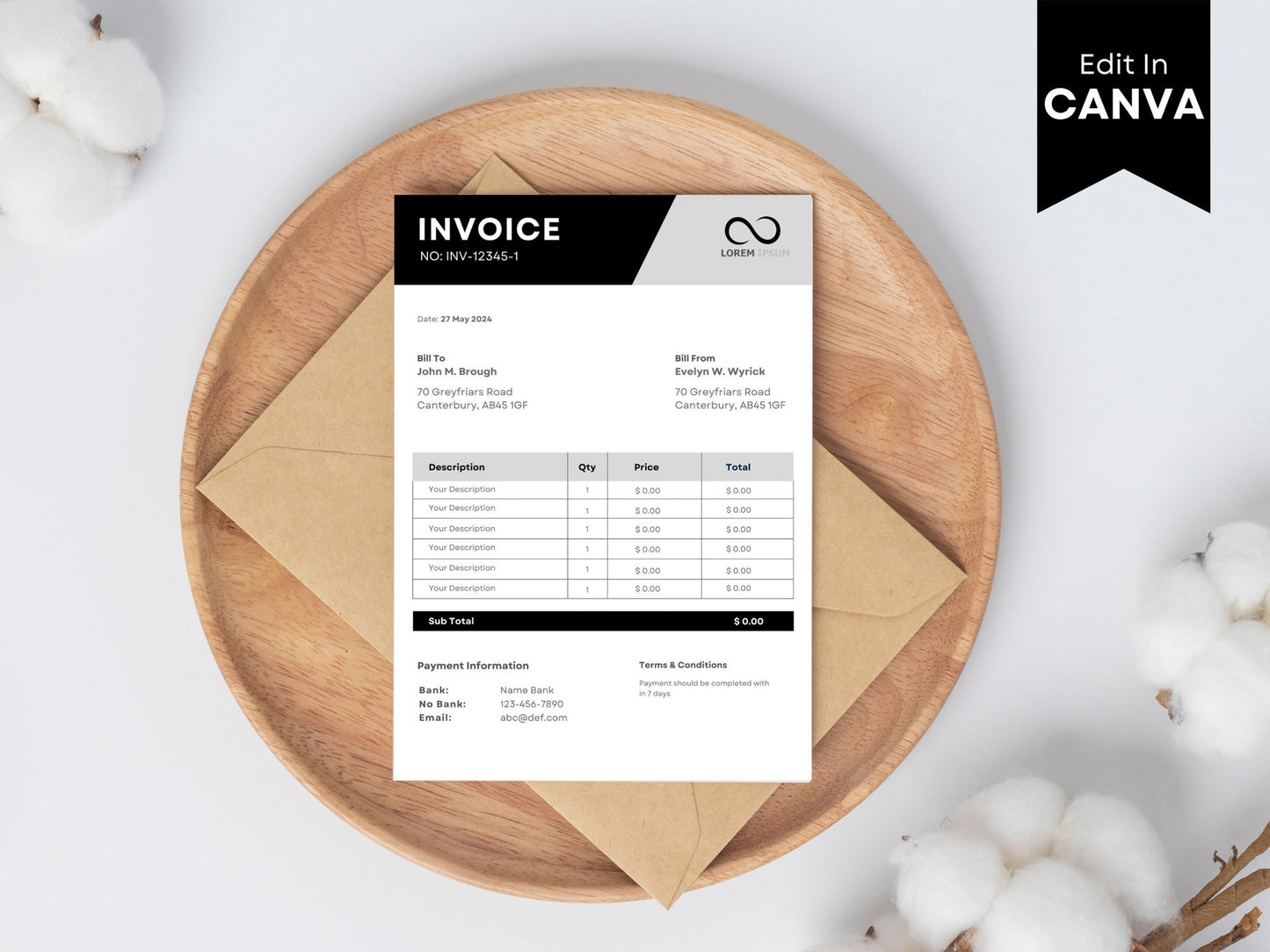 Printable Invoice