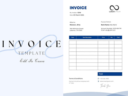 Printable Invoice
