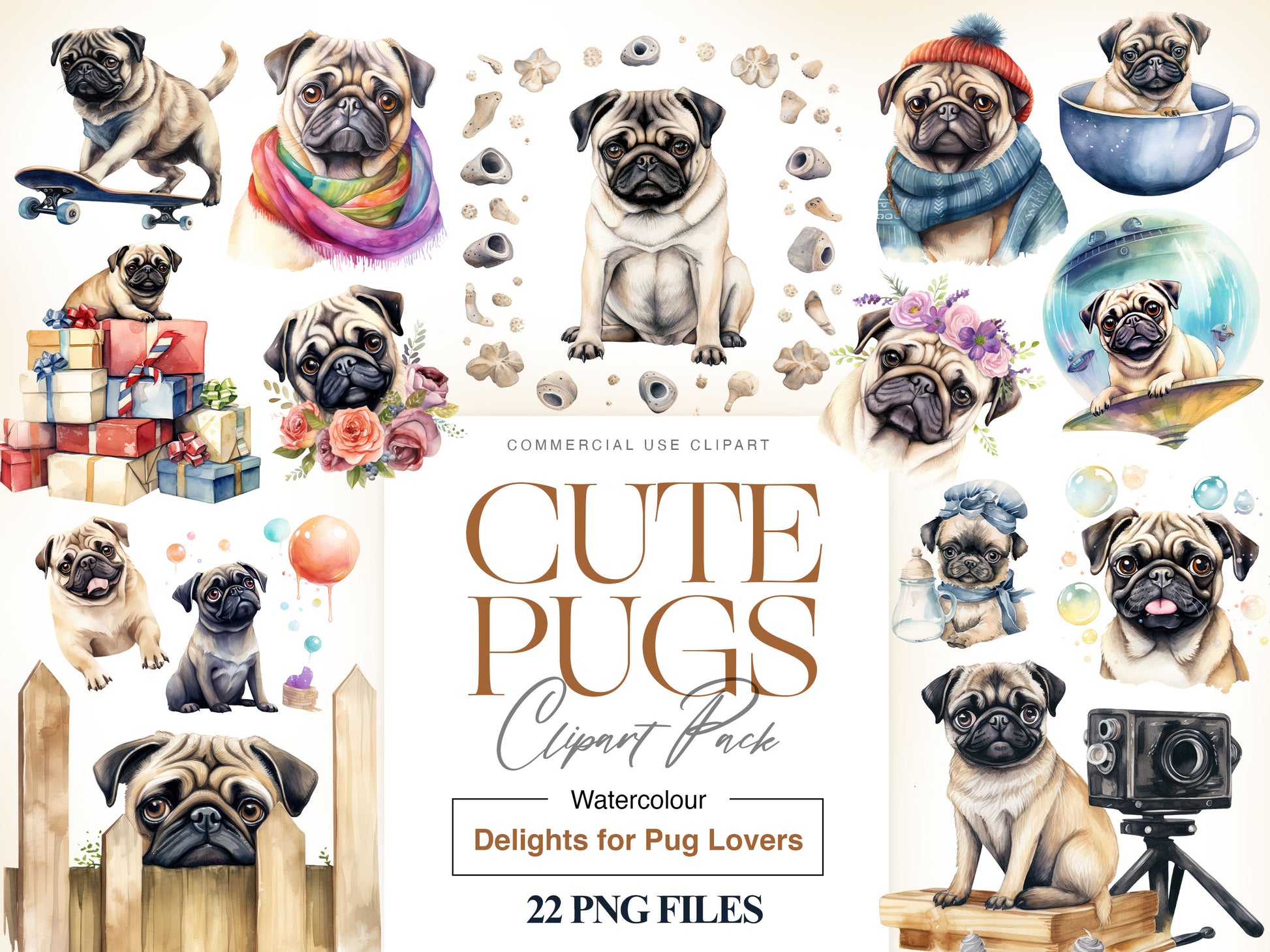 Pug Clipart