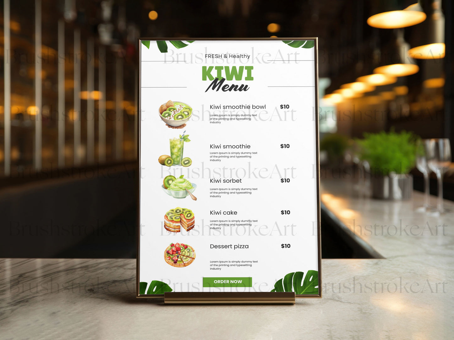 Restaurant Menu